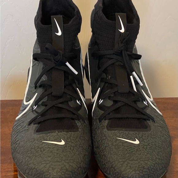 Nike Alpha Huarache NXT Black Grey Baseball Cleats DJ6517-010 Sz 7.5 NEW - Picture 4 of 9